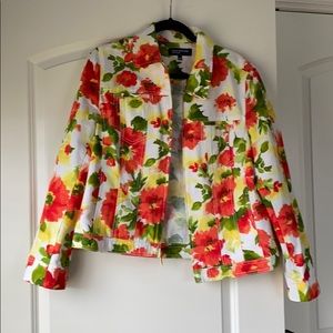 Flower Patterned Jacket